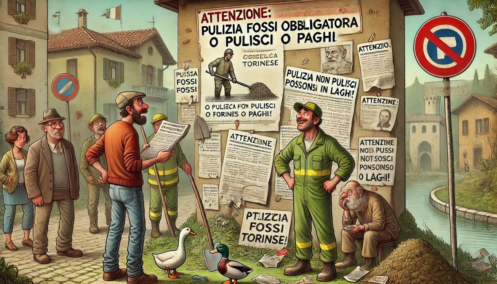 13 Marzo, Caselle tra multe, fossi e traslochi: la burocrazia non dorme mai!