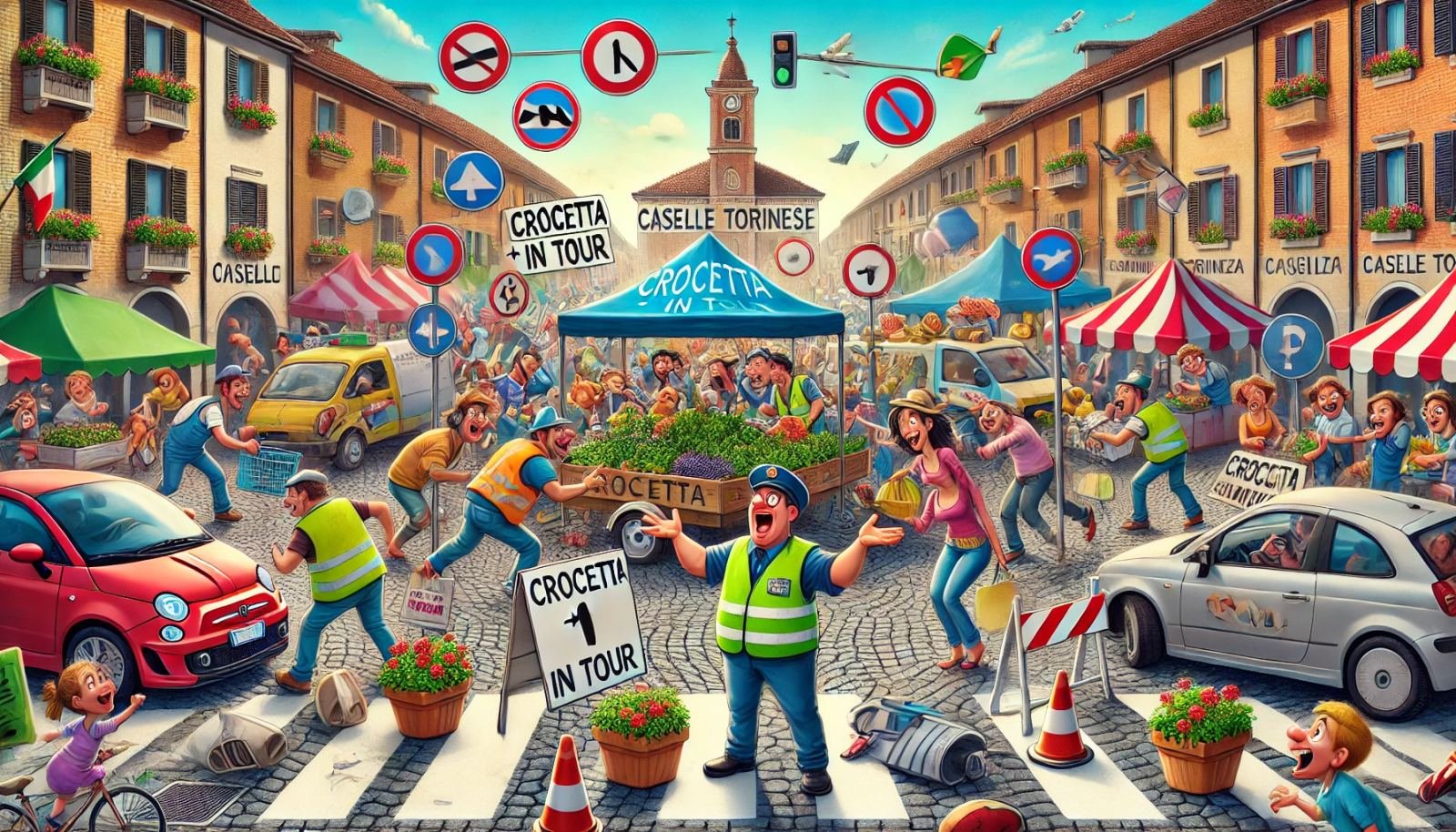 10 Marzo, Caselle Torinese, dove i conti tornano, i mercati si spostano e i garage diventano salotti