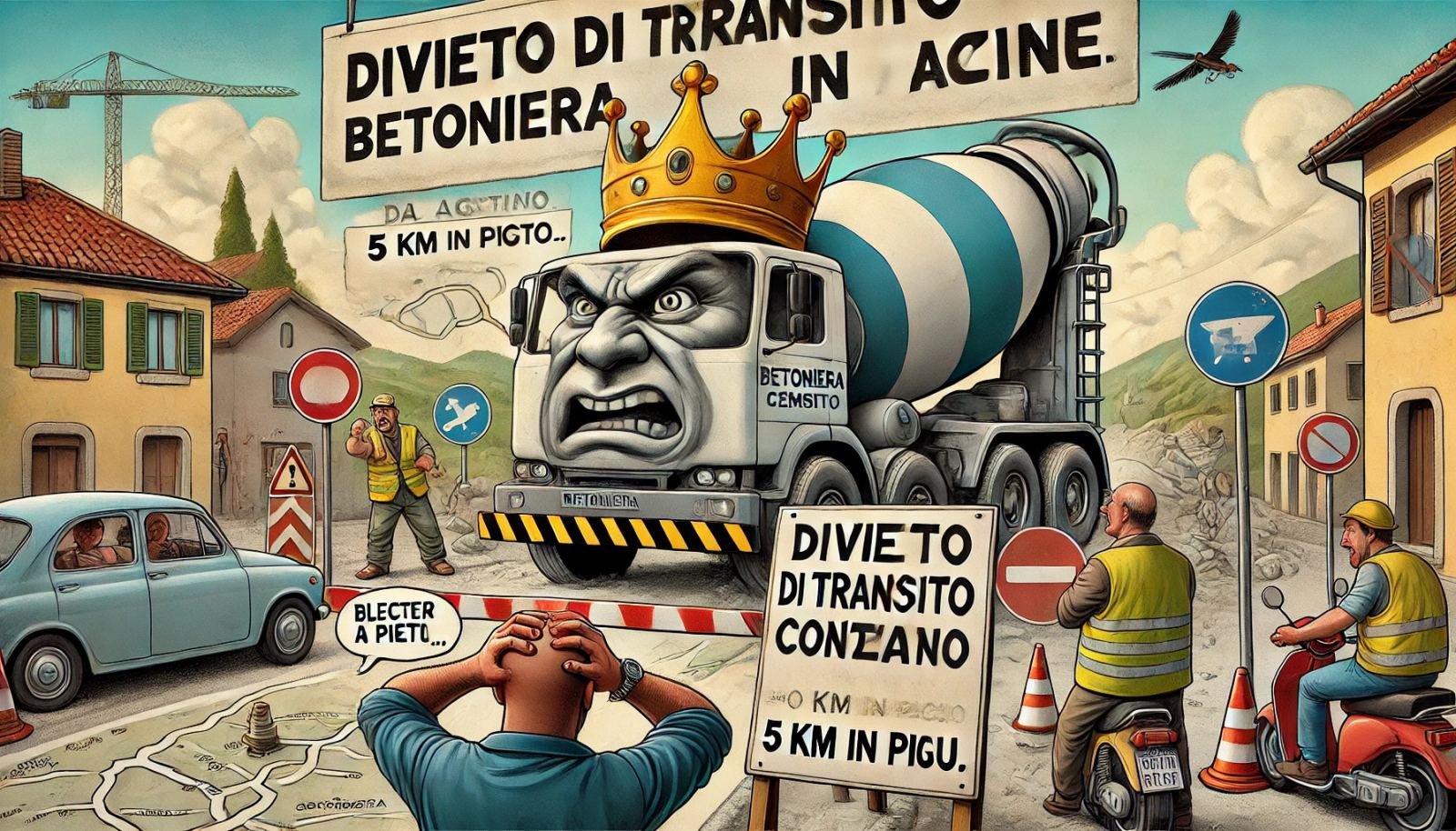 13 Febbraio, Caselle tra cantieri, parcheggi e carta rilegata: la burocrazia non dorme mai!