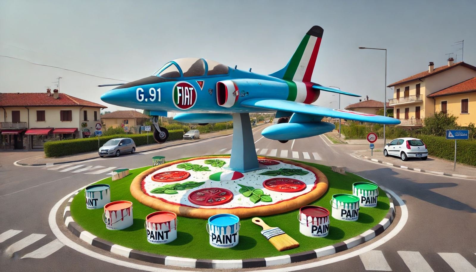 18 ottobre, quando il Jet da Restaurare Decolla dalla Rotatoria dei Due Sponsor!"