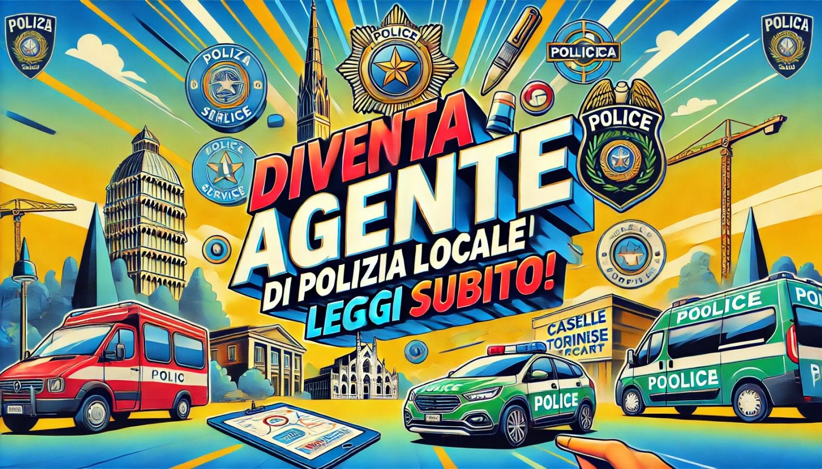 11 ottobre, Concorso Agente di Polizia Locale: Solo Noi Ve Lo Spieghiamo in Mezza Pagina (Altro che 16 Pagine di Bando!)