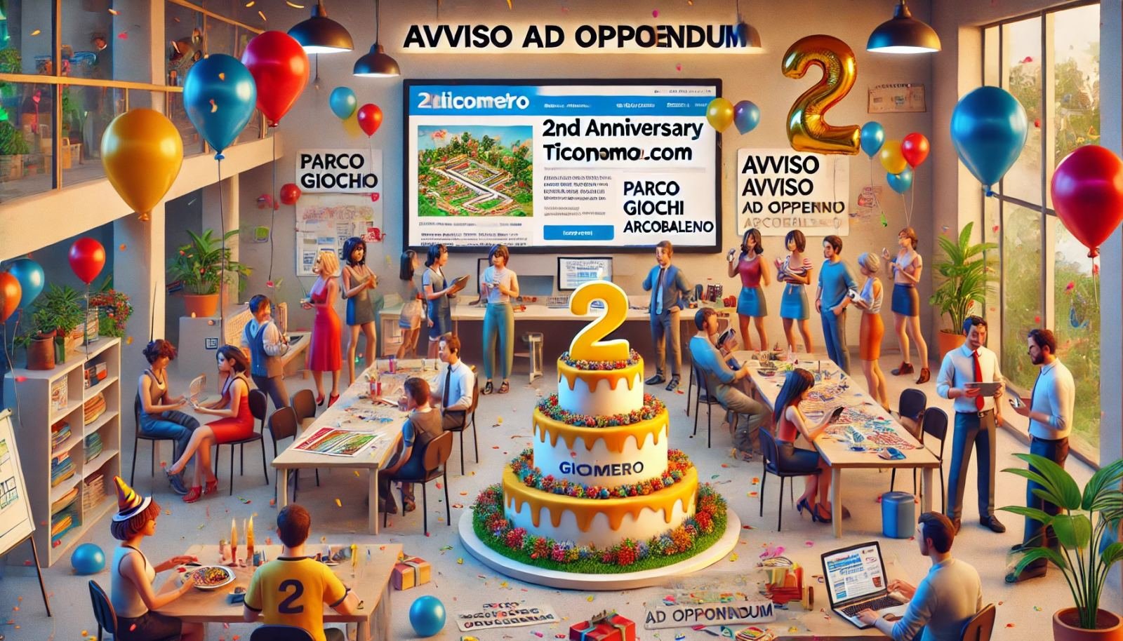 19 Giugno, Avviso ad Opponendum per  il nuovo Parco Giochi in via Colombo ( Parco Giochi Arcobaleno)