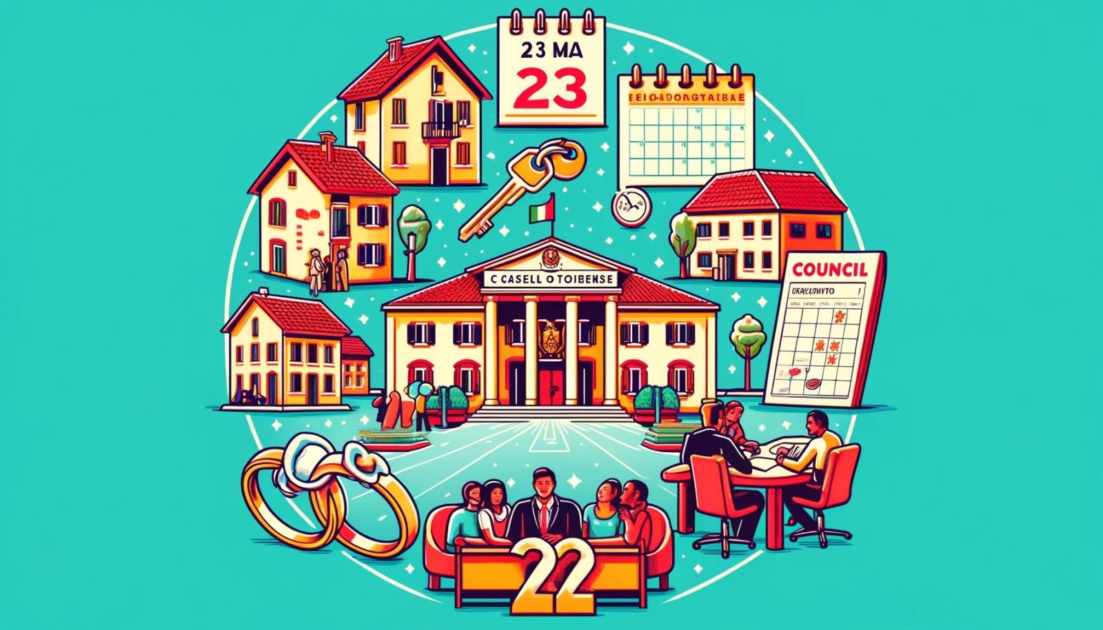 Assegnazioni, Calendari e Amore: Gli Ultimi Atti di Caselle Torinese del 23 Maggio