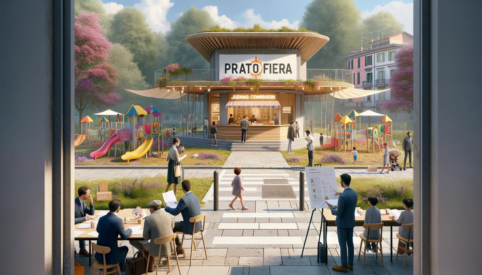 22 maggio,Innovazione e Comunità: La Commissione Giudicatrice di Prato Fiera Valuta le proposte per il Chiosco