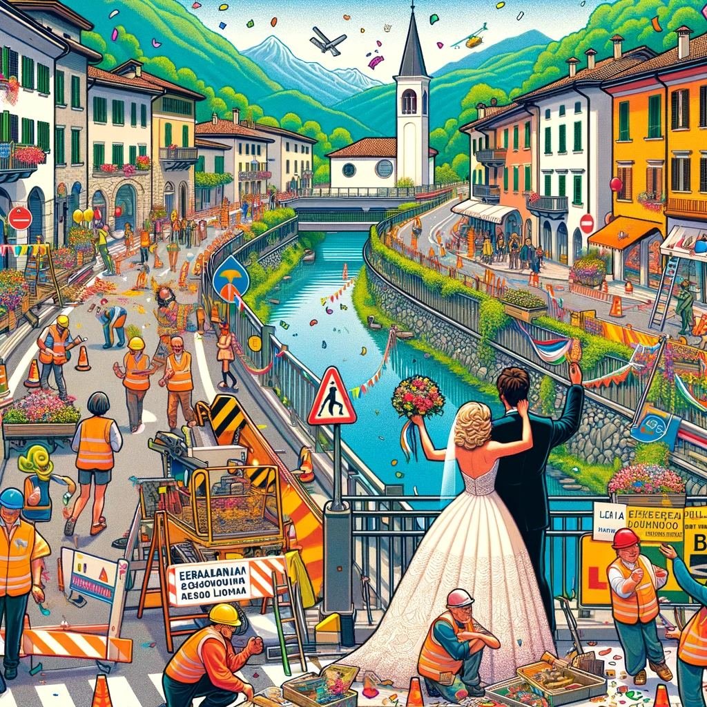 16 Aprile: Giorno di Nodi Matrimoniali, Rivisitazioni Ciclopedonali con subappalto e Preparativi Elettorali a Caselle