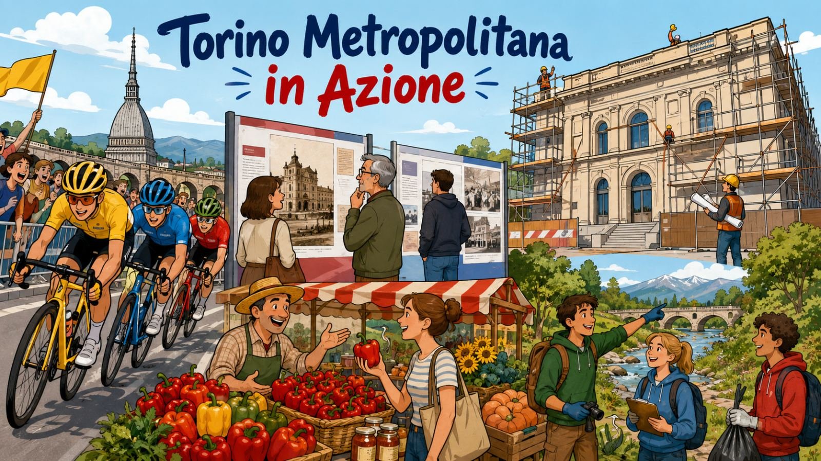 Torino Metropolitana: tra sport, cultura e ambiente, una settimana di eventi e iniziative
