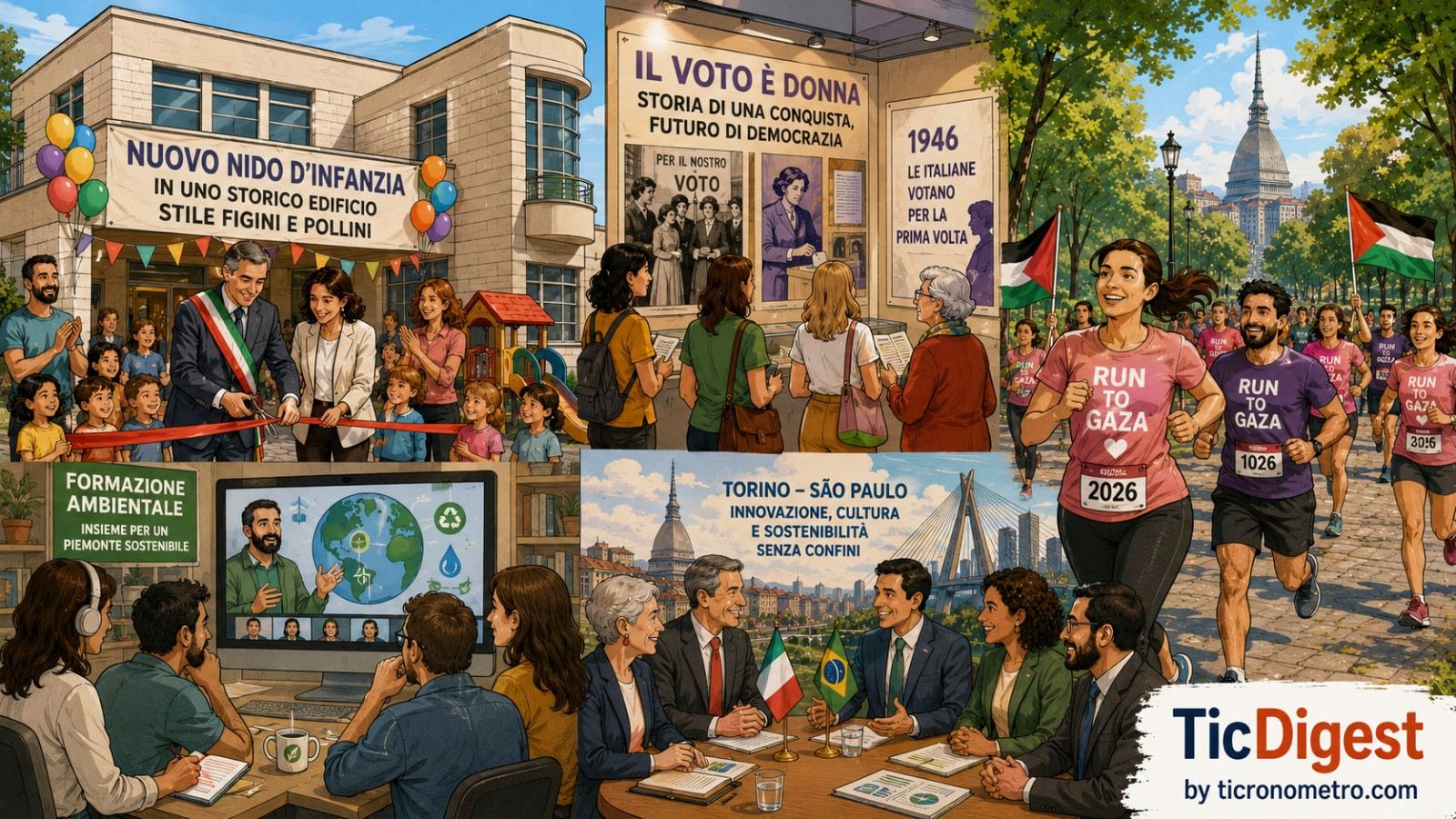 Torino e Piemonte: inaugurazioni, eventi culturali e opportunità di lavoro il 1° settembre 2026