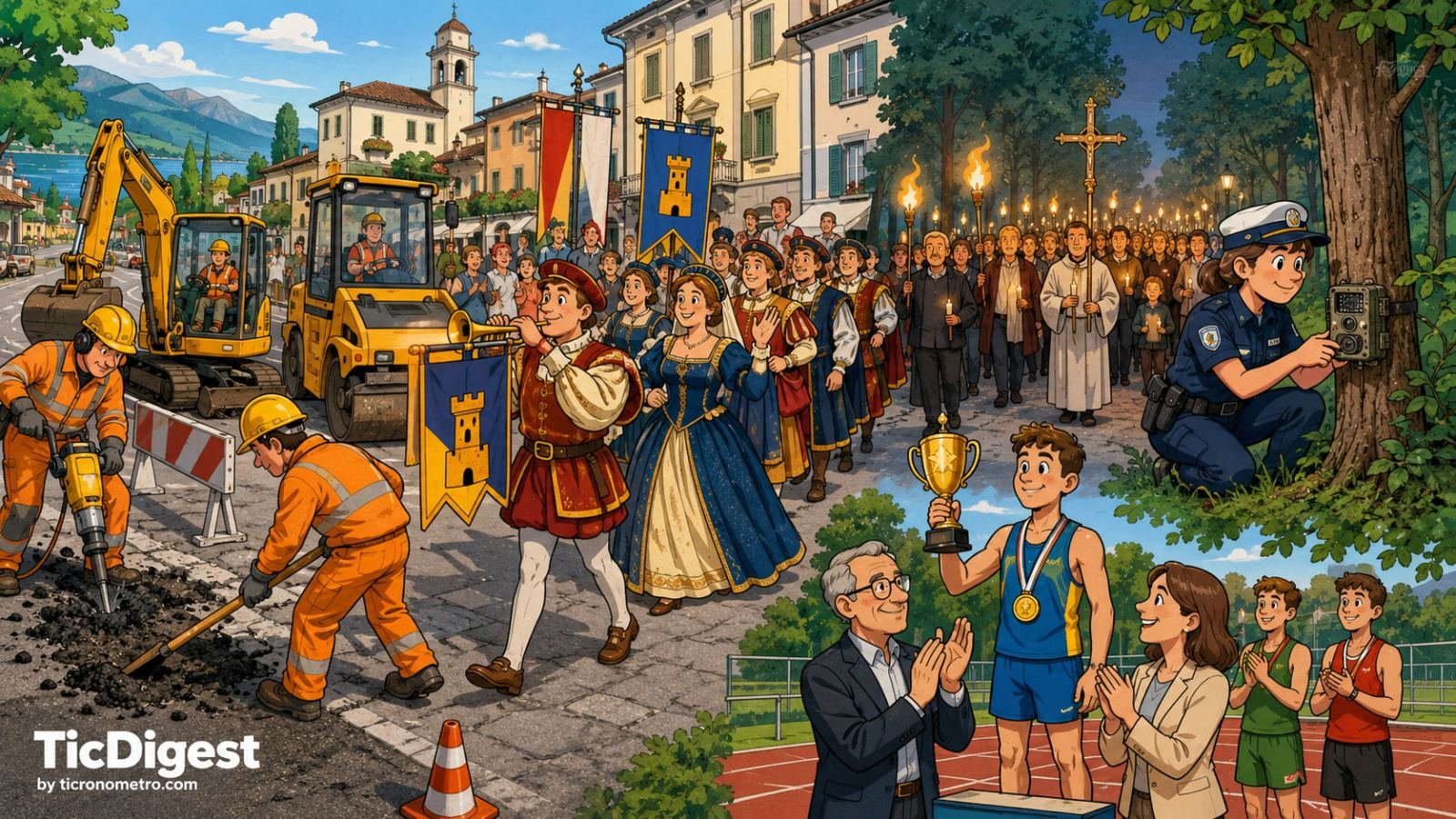 Leinì ad agosto 2026: lavori pubblici, eventi culturali e attenzione alla sicurezza
