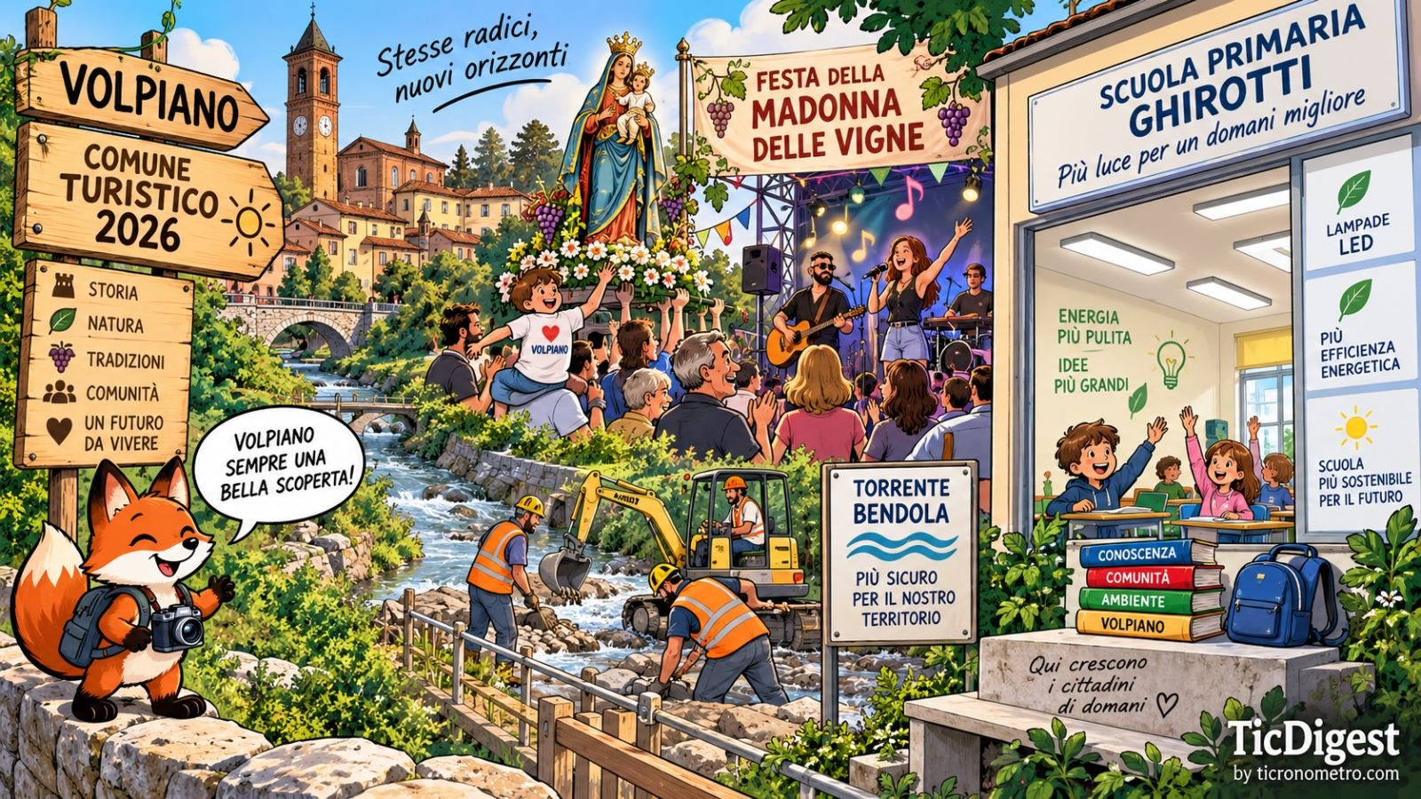 Volpiano tra tradizione, sostenibilità e nuove opportunità: il Comune Turistico 2026 e le iniziative del territorio