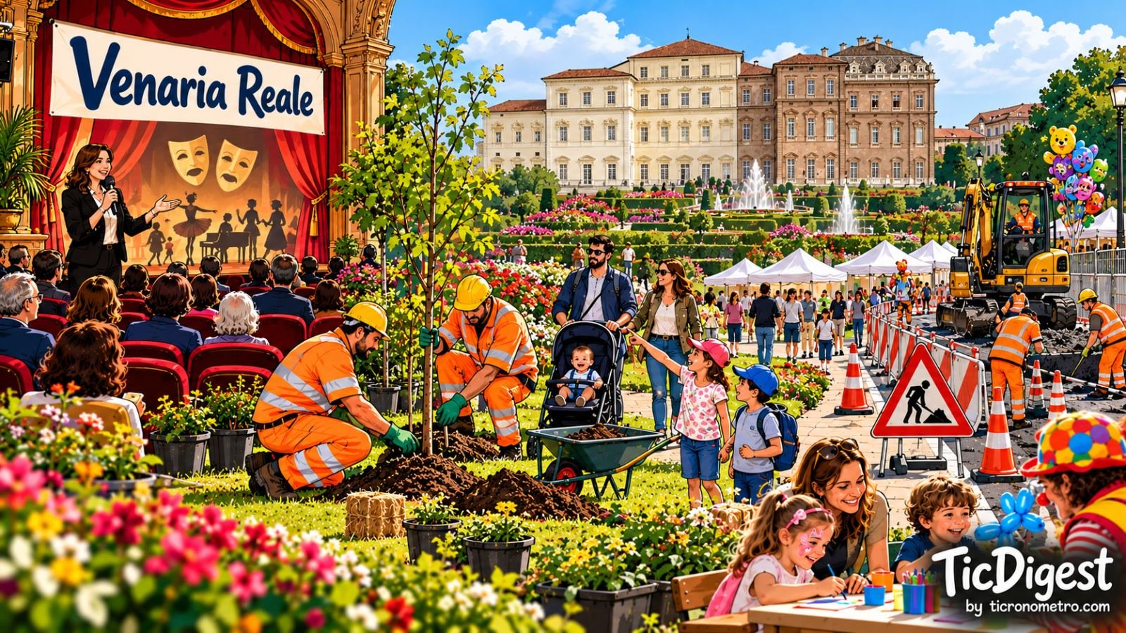 Venaria Reale: tra cultura, ambiente e servizi, una settimana di iniziative e lavori pubblici