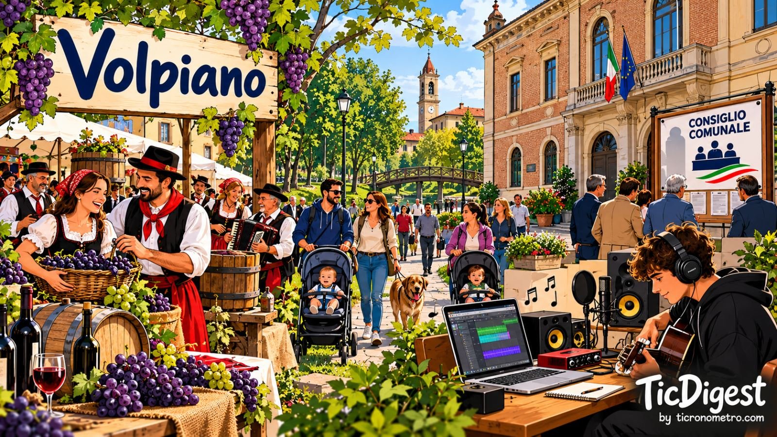 Volpiano: tra cultura, servizi sociali e lavori pubblici, una settimana di iniziative e decisioni