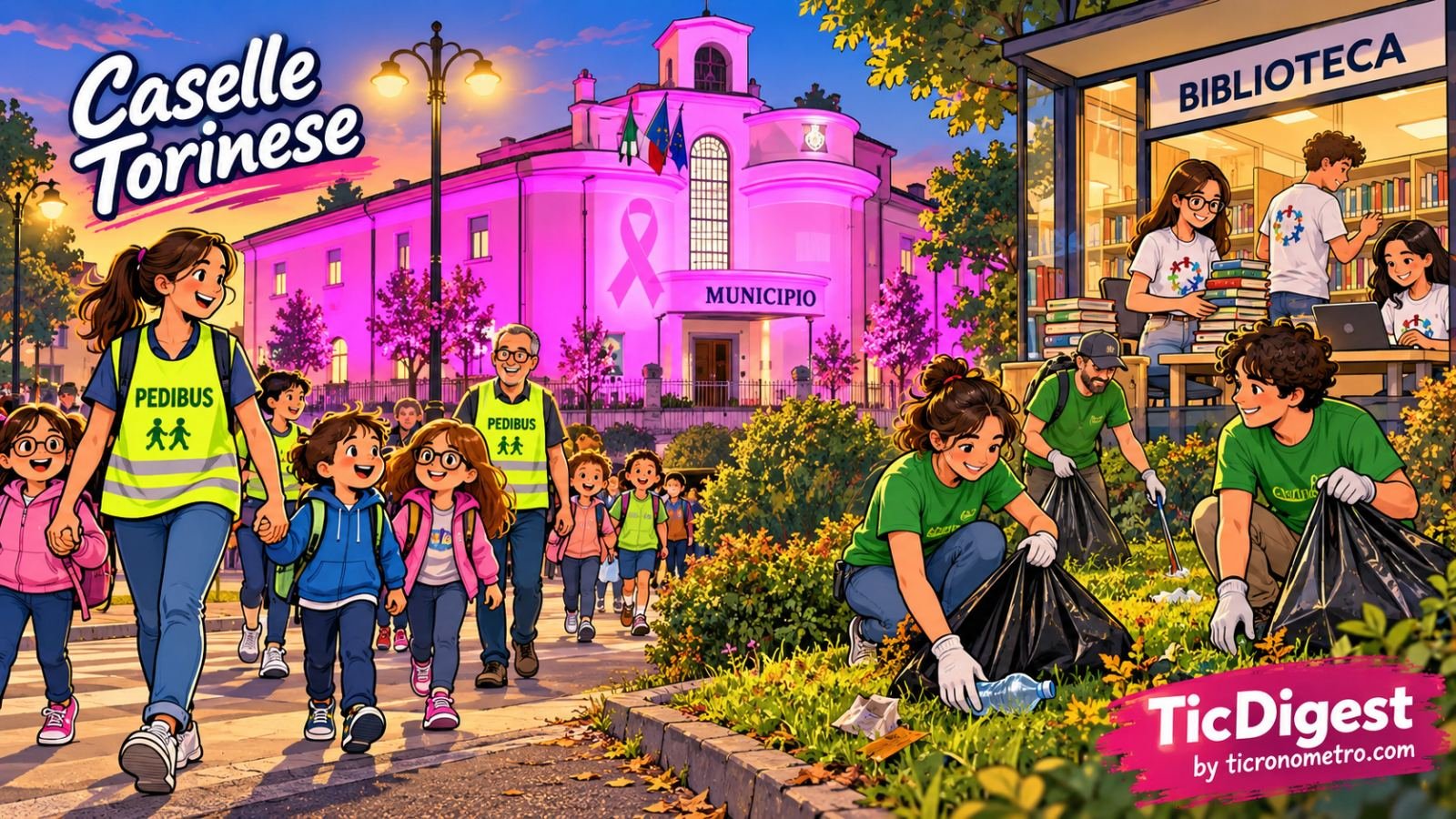 Caselle Torinese: tra mobilità sostenibile, cultura e impegno civico nel primo ottobre