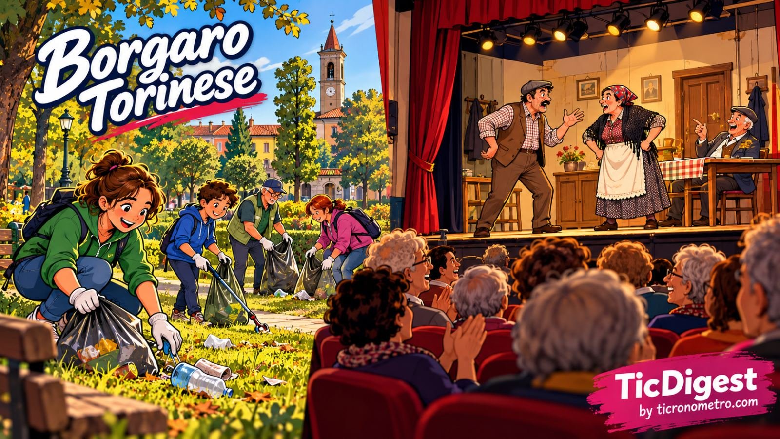 Borgaro Torinese: ambiente e cultura protagonisti con eventi per cittadini e famiglie