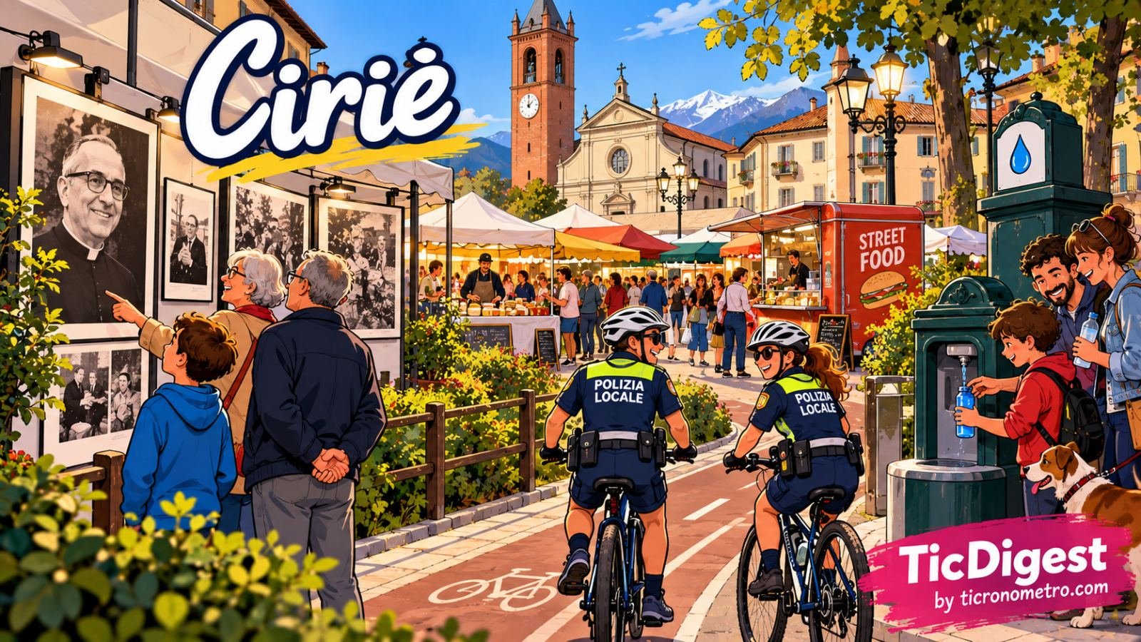 Cirié tra cultura, sicurezza e servizi: eventi e iniziative dal 28 settembre al 4 ottobre 2026