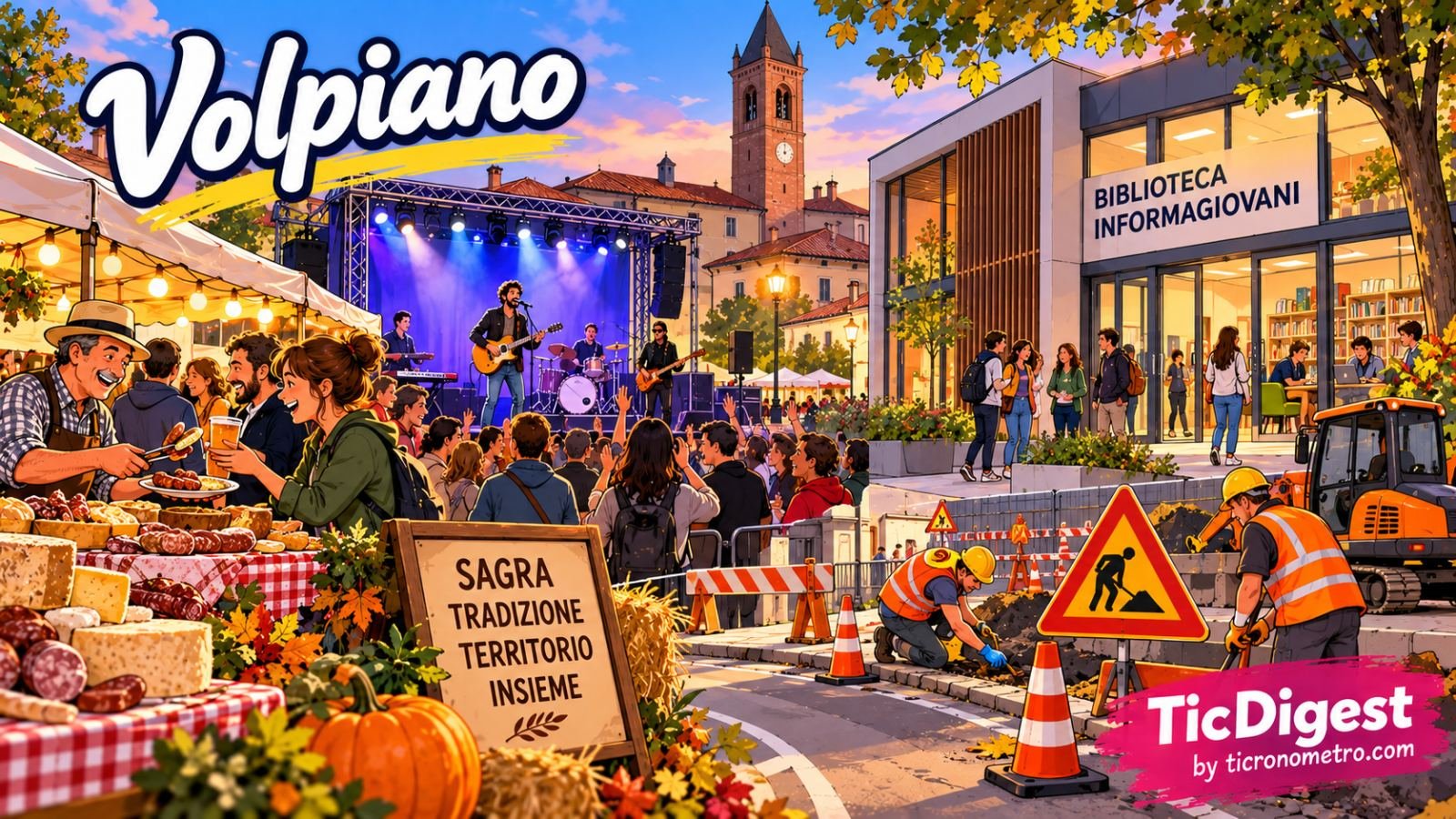 Volpiano tra cultura, mobilità e servizi: il mese di ottobre si apre con nuove iniziative e progetti