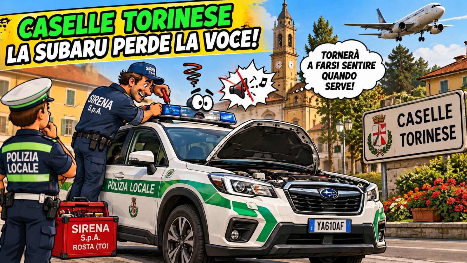 8 Settembre: la Subaru perde la voce, un camion conquista il centro e la fibra mette tutti in fila!