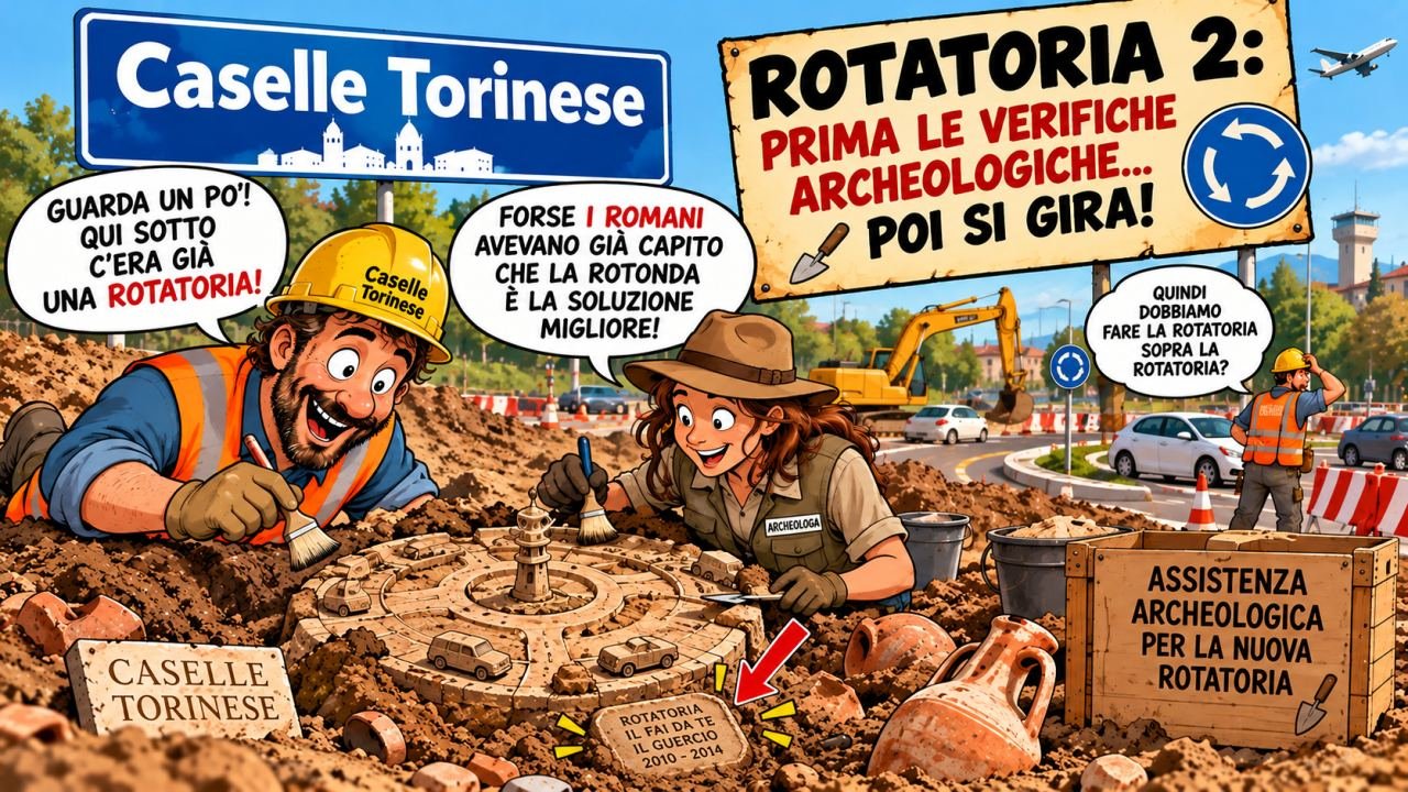 14 Ottobre, tra rotonde con archeologi, parcheggi che cambiano e canali da sistemare: il Comune non si annoia mai!