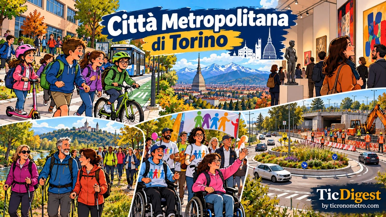 Città Metropolitana di Torino: dalla mobilità sostenibile alla cultura, un bilancio della settimana