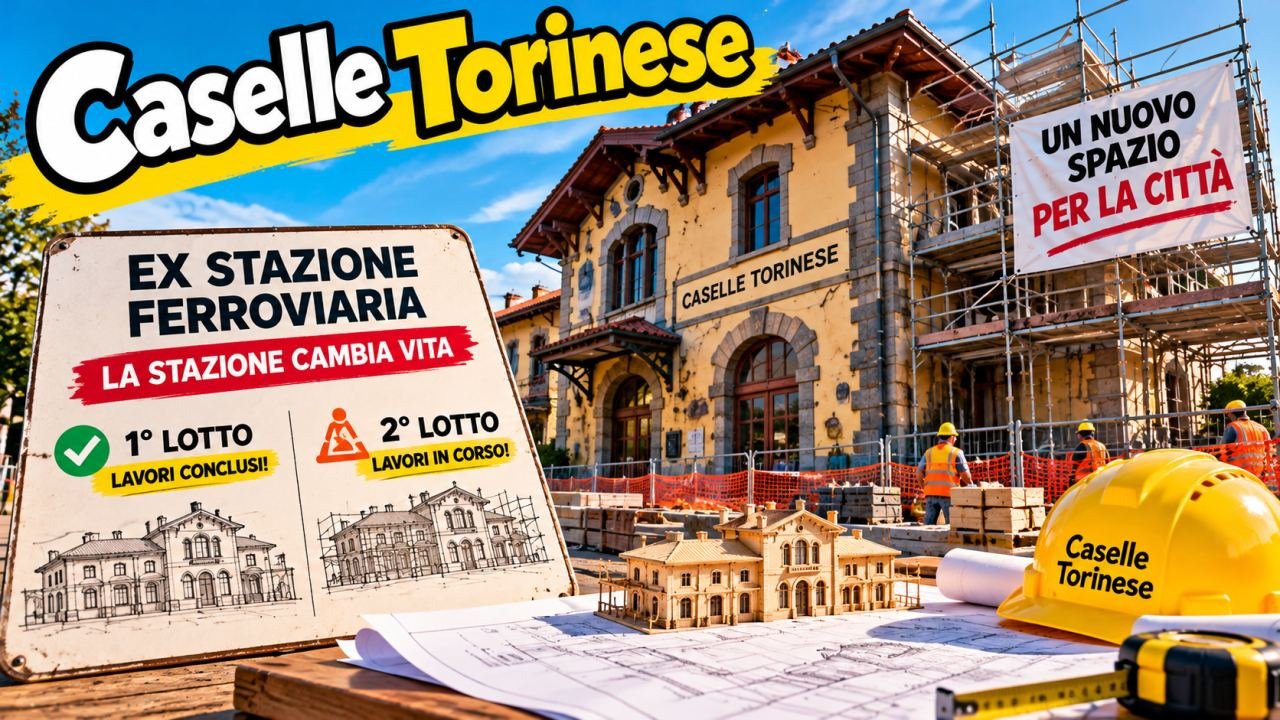 Caselle Torinese, 22 ottobre 2026: il Natale bussa, i termosifoni si accendono e la vecchia stazione cambia vita