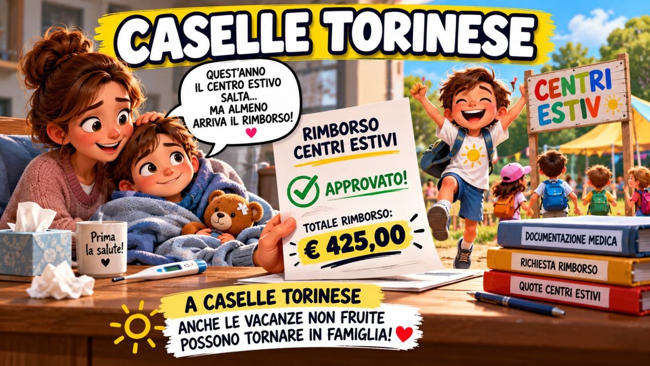 Caselle Torinese 23 Ottobre , tra tasse in viaggio, codici penali, centri estivi e gomme invernali: il Comune mette tutto in regola!