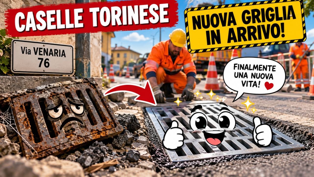 Caselle Torinese, 29 ottobre 2026: camion in centro, griglie da cambiare e contributi che arrivano a destinazione