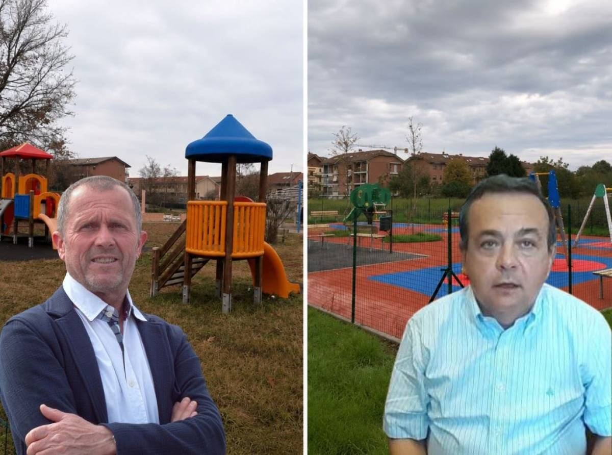 I parchi gioco di via Colombo e via Suor Vincenzadiventano terreno di scontro tra maggioranza e opposizione