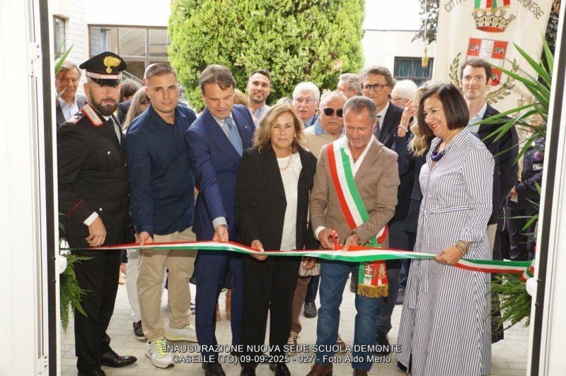 Inaugurata la nuova Scuola Secondaria “Demonte” di Strada Salga
