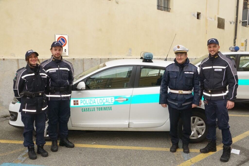 A CASELLE TRE NUOVI VIGILI PER LA POLIZIA LOCALE