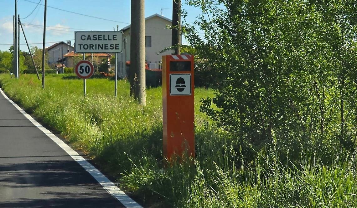 Un nuovo autovelox a due passi dal parco per gli scambisti