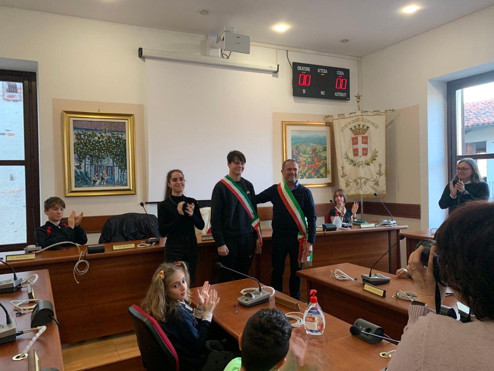 Caselle ha il nuovo mini-sindaco