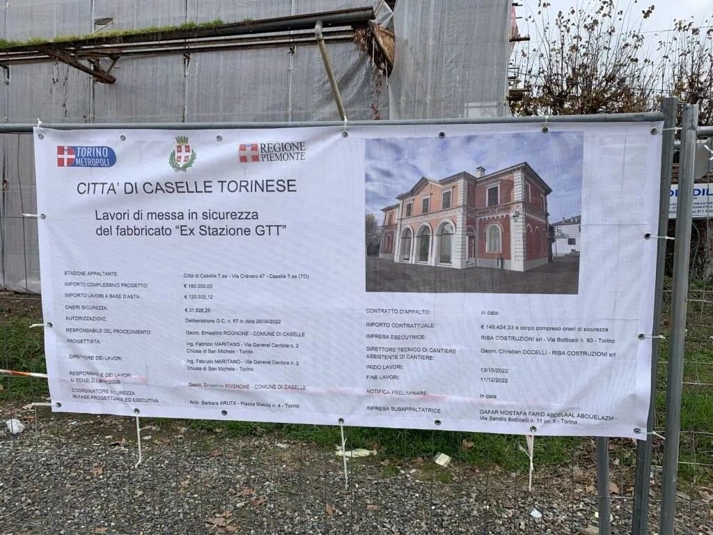 Vecchia stazione: si riparte dal tetto