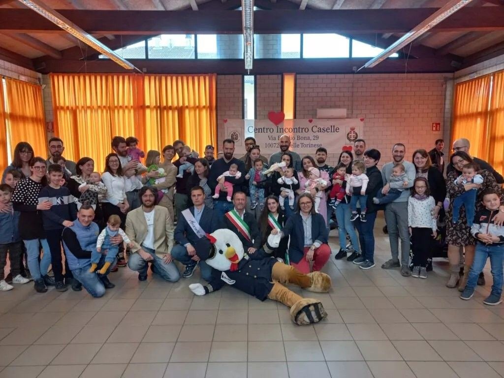 Il benvenuto ai nuovi nati a Caselle del 2022