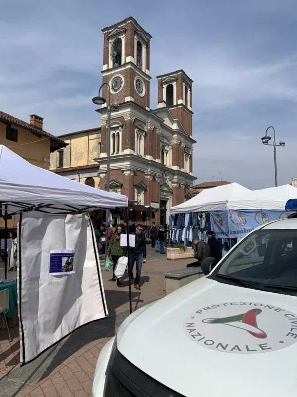 La prima volta a Caselle del mercato di Forte dei Marmi