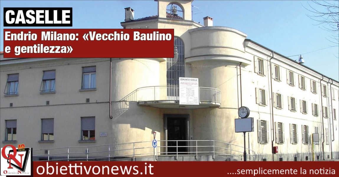 Endrio Milano: «Vecchio Baulino e gentilezza»