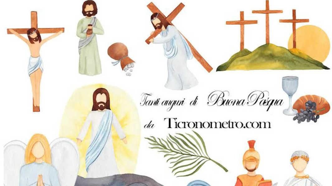 Gli auguri pasquali di Ticronometro: a chi il ruolo di Gesù, e a chi quello di Giuda?