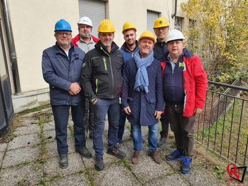 Una delegazione ha effettuato un sopralluogo al vecchio Baulino