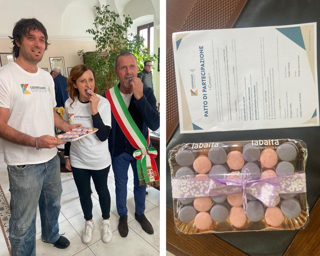 Caselle Torinese è da ieri, ufficialmente, nella rete nazionale delle città "costruttrici di gentilezza"