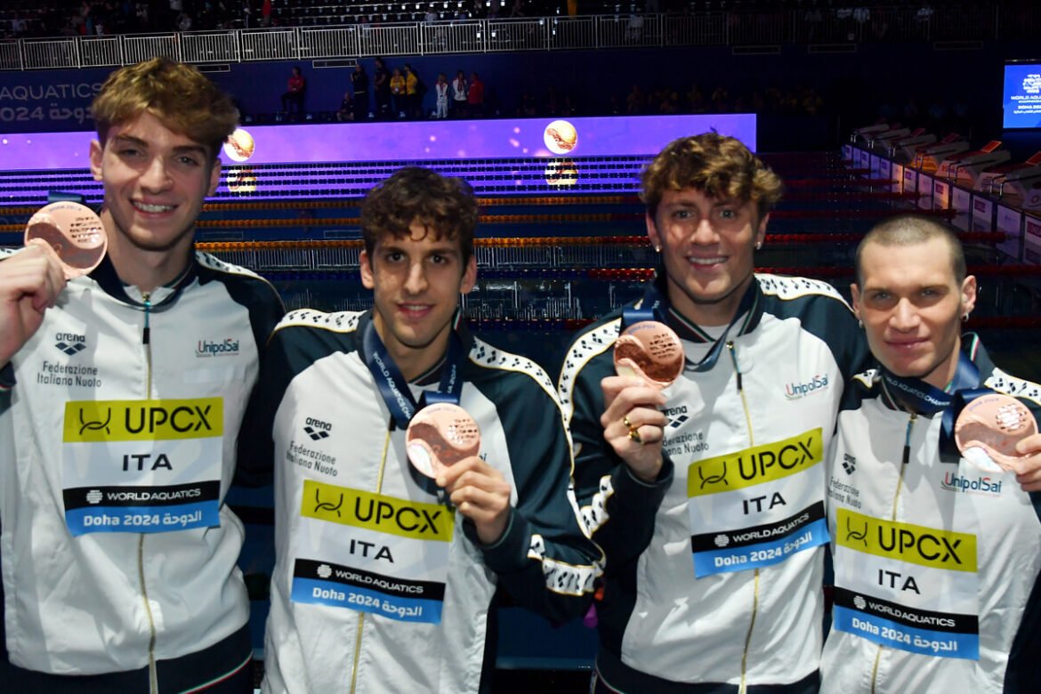 Bronzo Mondiale per il torinese Alessandro Miressi nella 4×100 mista uomini