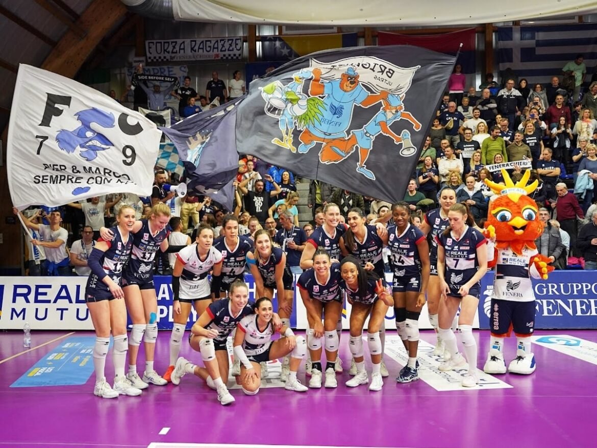 Volley A1 femminile, la Reale Mutua Fenera Chieri torna al successo: Bergamo ko in tre set