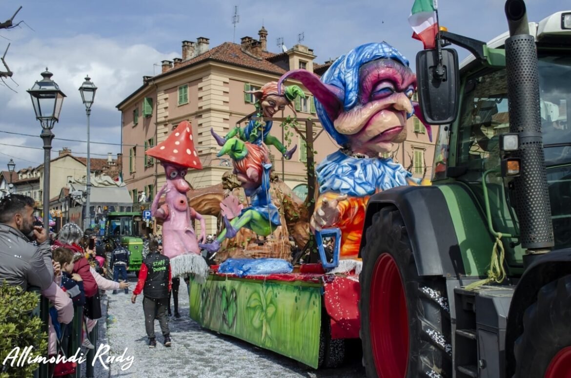 Festa di Primavera a Giaveno: una giornata con carri allegorici, sbandieratori, majorettes e street food