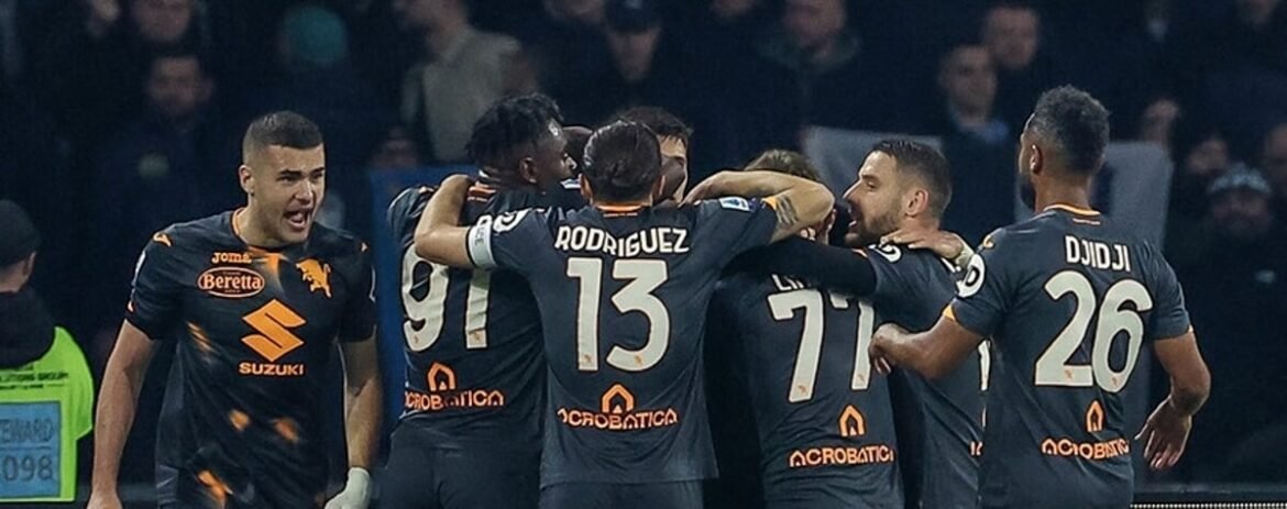 Napoli-Torino 1-1: una rovesciata di Sanabria regala un punto a Juric. Ancora decisivo Milinkovic Savic