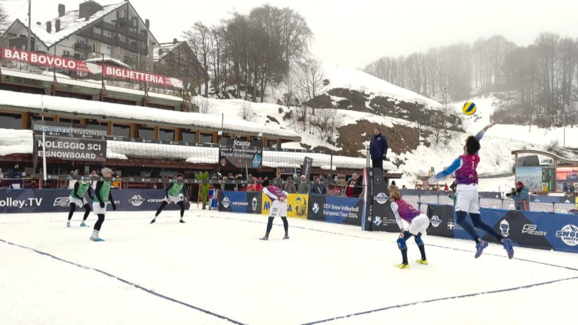 Sport, giochi e divertimento: a Prato Nevoso il festival dello snow volley