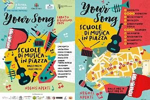 Your Song: esibizione musicale nelle vie e nelle piazza del centro storico di Ivrea