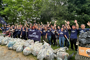 Volontari Plastic Free in azione al parco Stura, ecco cosa hanno rimosso