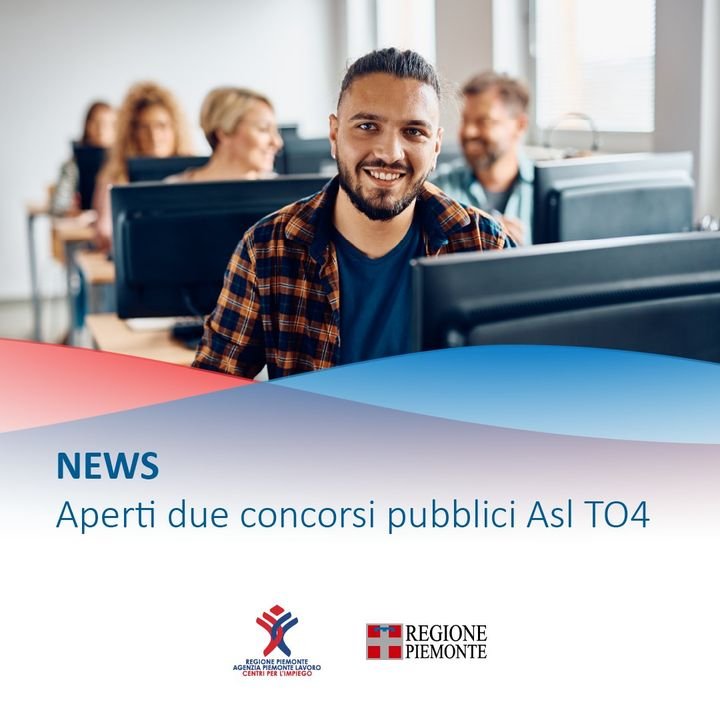 📢 Nuove opportunità di lavoro riservate a persone con disabilità ASL TO4 ha…