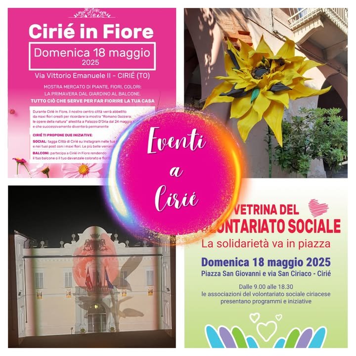 🌷🌸🌹🌻 Ricordiamo Tutti Gli Eventi Del Weekend 17 E 18 Maggio 💥 Oggi, Sabato 17…