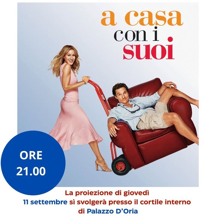 🔴 Ricordiamo che la proiezione del film ” A casa con suoi” prevista per giovedì…