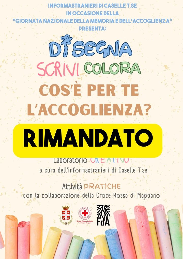 Si comunica che l’iniziativa prevista per venerdì 3 ottobre 2025 in occasione…