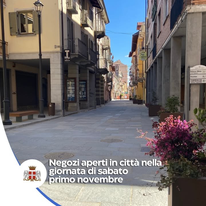 📣 Ricordiamo che nella giornata di 🔴 SABATO 1^ NOVEMBRE i #negozi e gli…
